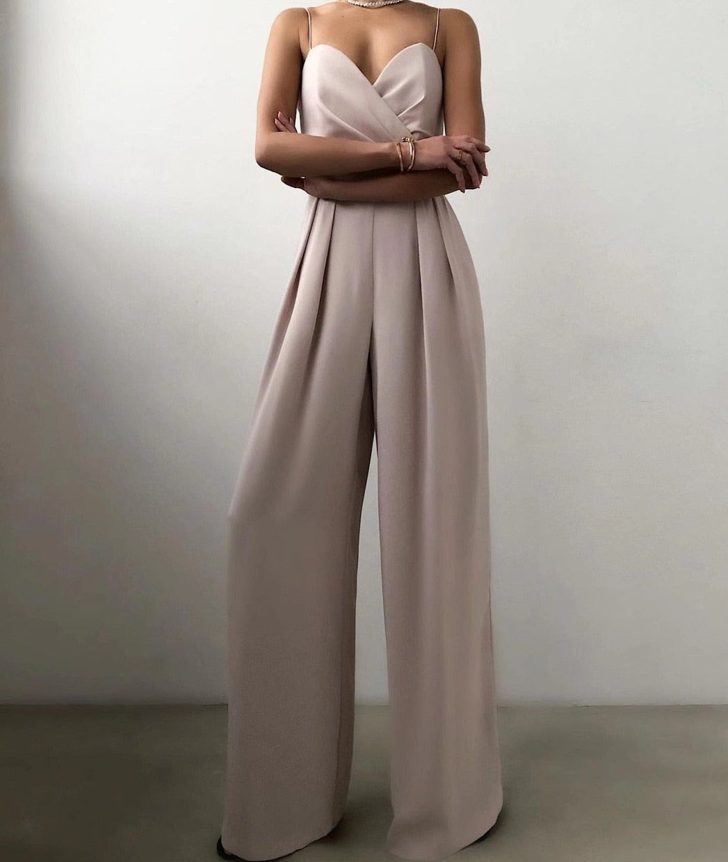 Winnie Jumpsuit Luxe Linen Collection Exclusive Edition For Summer Confidence