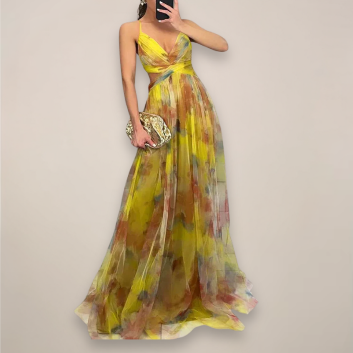 Floral Maxi Dress Romantic Print Exclusive