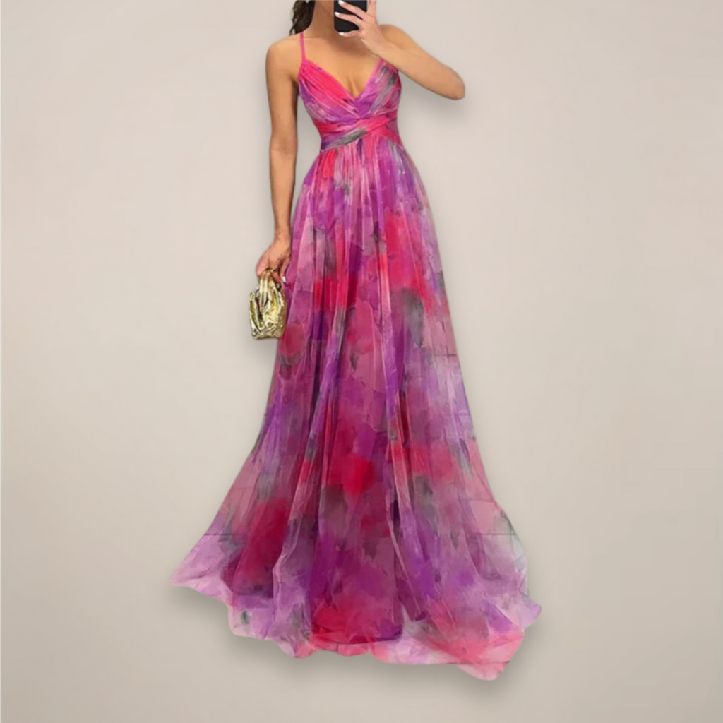 Floral Maxi Dress Romantic Print Exclusive