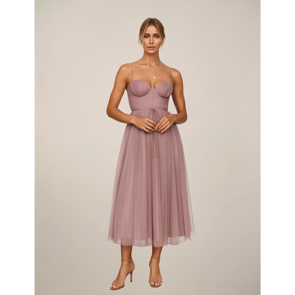Silk Draped Formal Maxi Dress Luxe Collection Limited