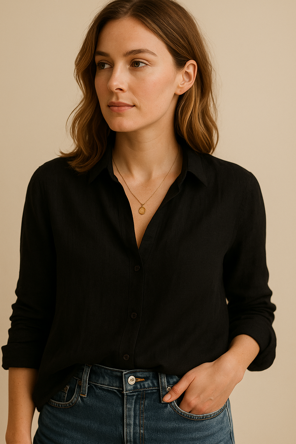 Revere Collar Blouse From Revere Collection Exclusive Edition For Everyday Wardrobe