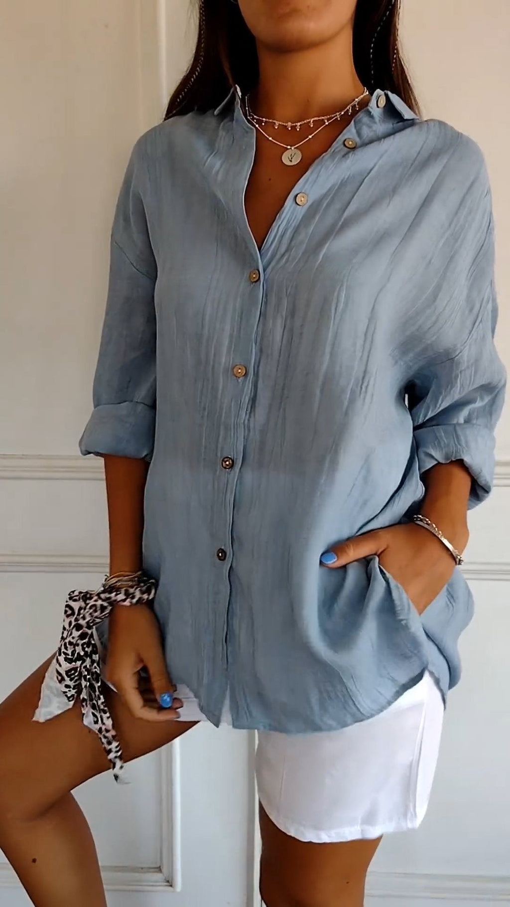 Luxe Linen Button Down Shirt For Women Limited Edition Collection Timeless Craft