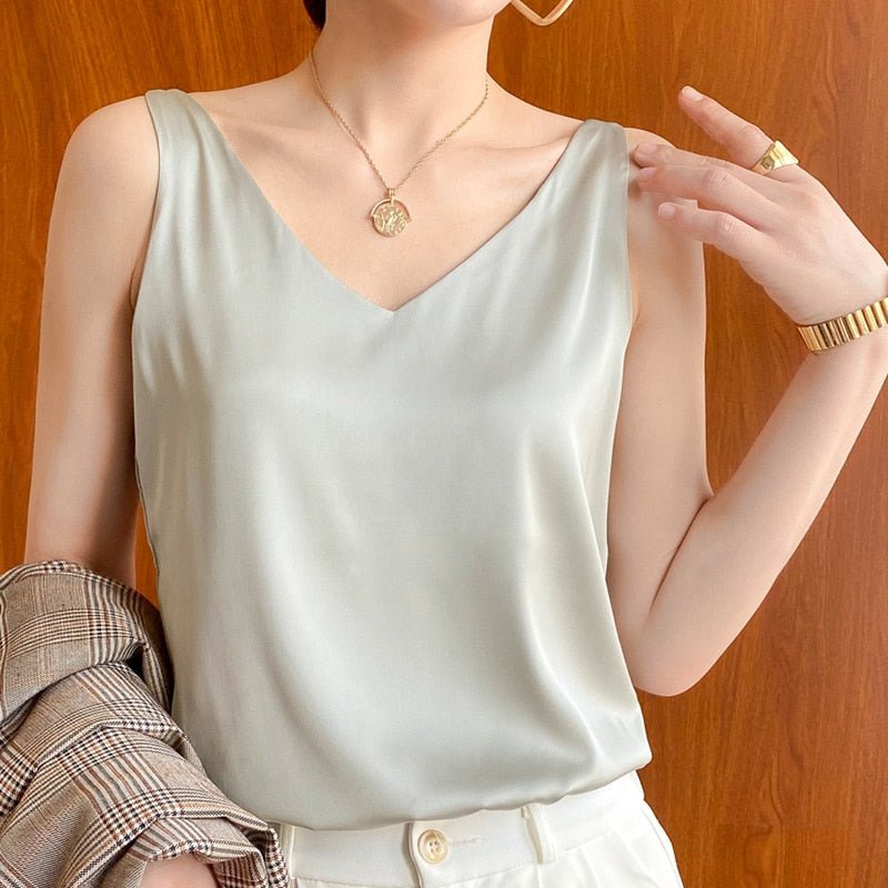 Silky Tank Top Viscose Summer Collection Limited Edition