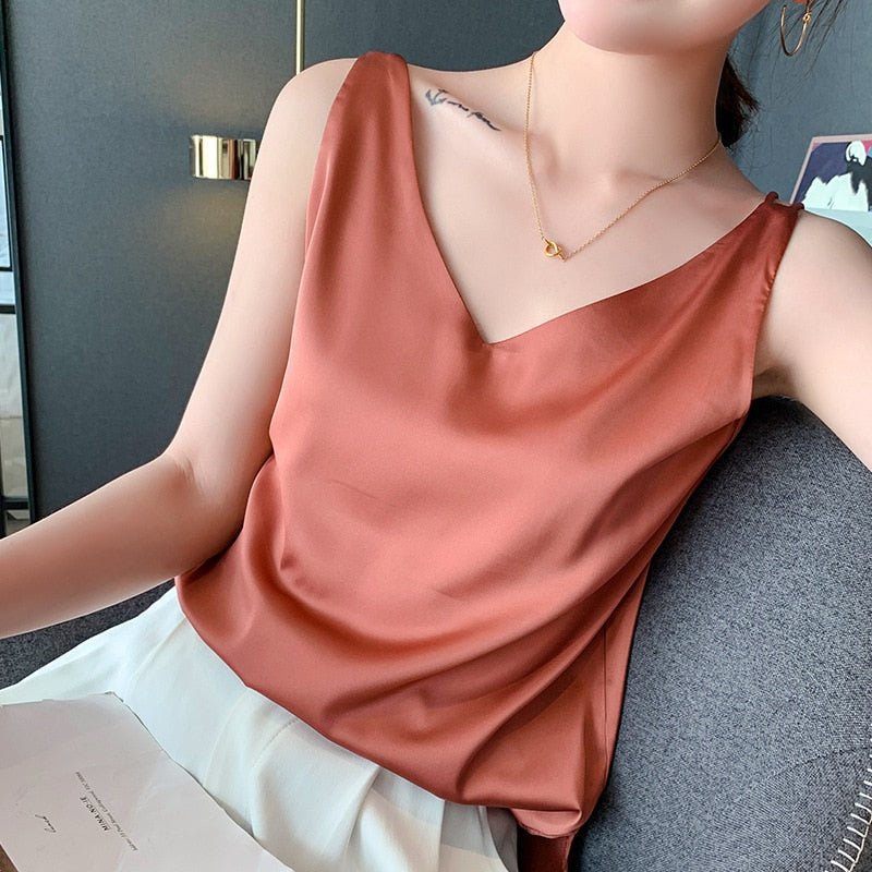 Silky Tank Top Viscose Summer Collection Limited Edition