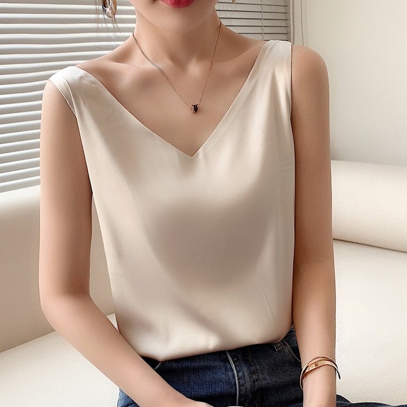 Silky Tank Top Viscose Summer Collection Limited Edition
