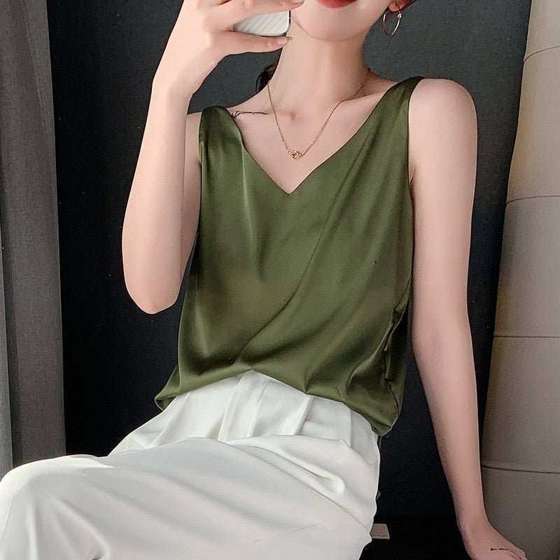 Silky Tank Top Viscose Summer Collection Limited Edition