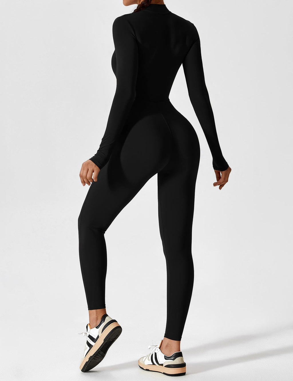 Willow Silk Crepe Long Sleeve Jumpsuit Exclusive Edition Signature Collection