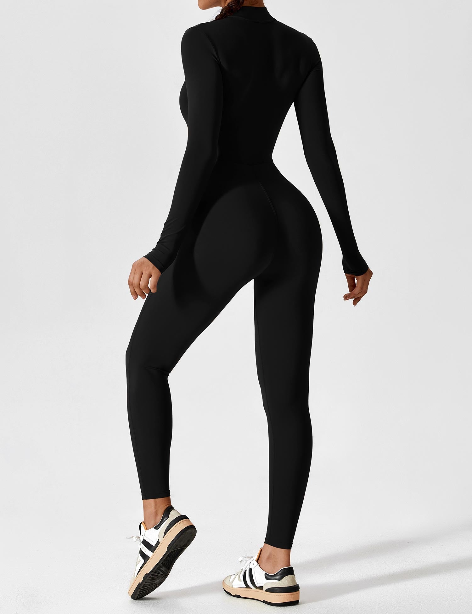 Willow Silk Crepe Long Sleeve Jumpsuit Exclusive Edition Signature Collection