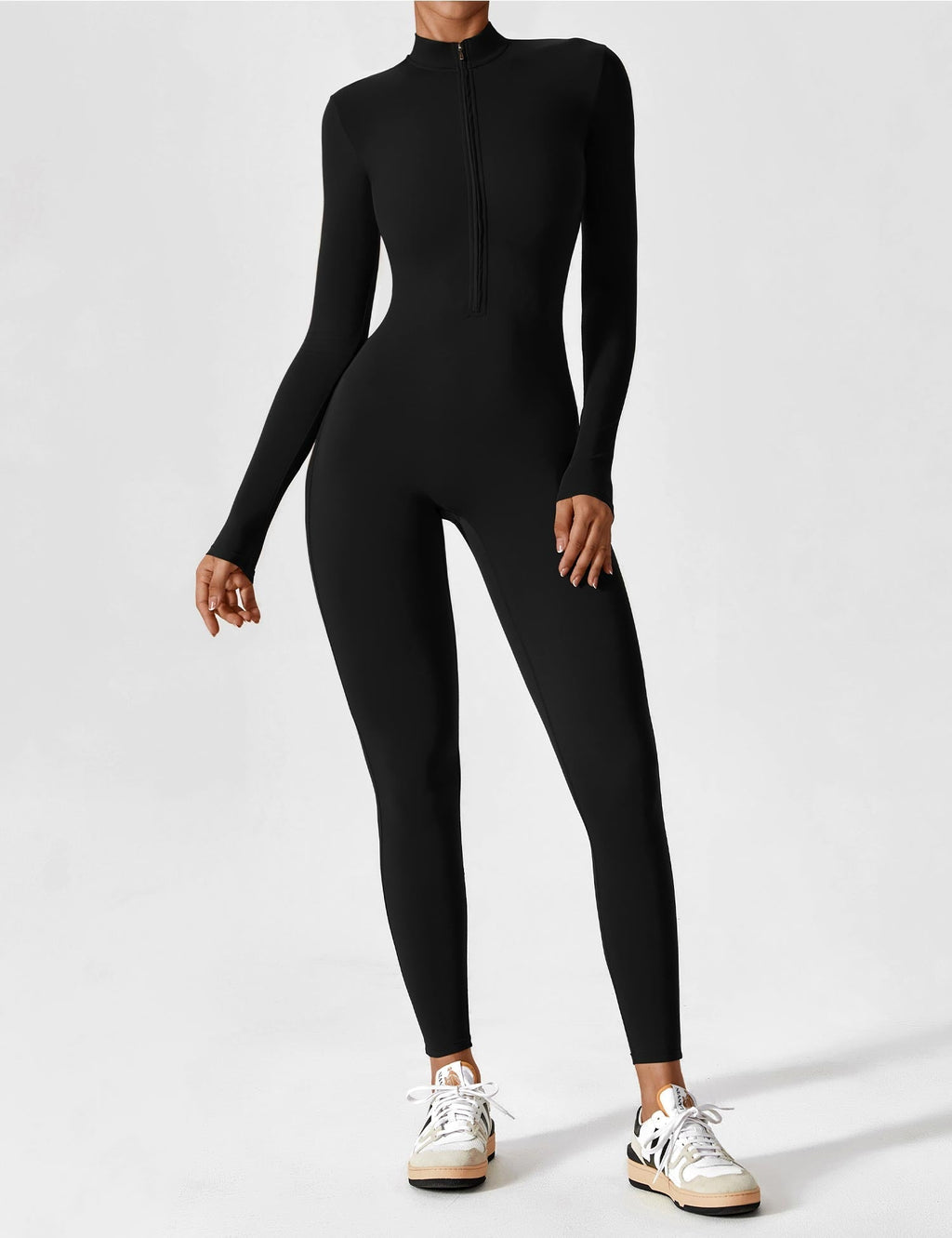 Willow Silk Crepe Long Sleeve Jumpsuit Exclusive Edition Signature Collection