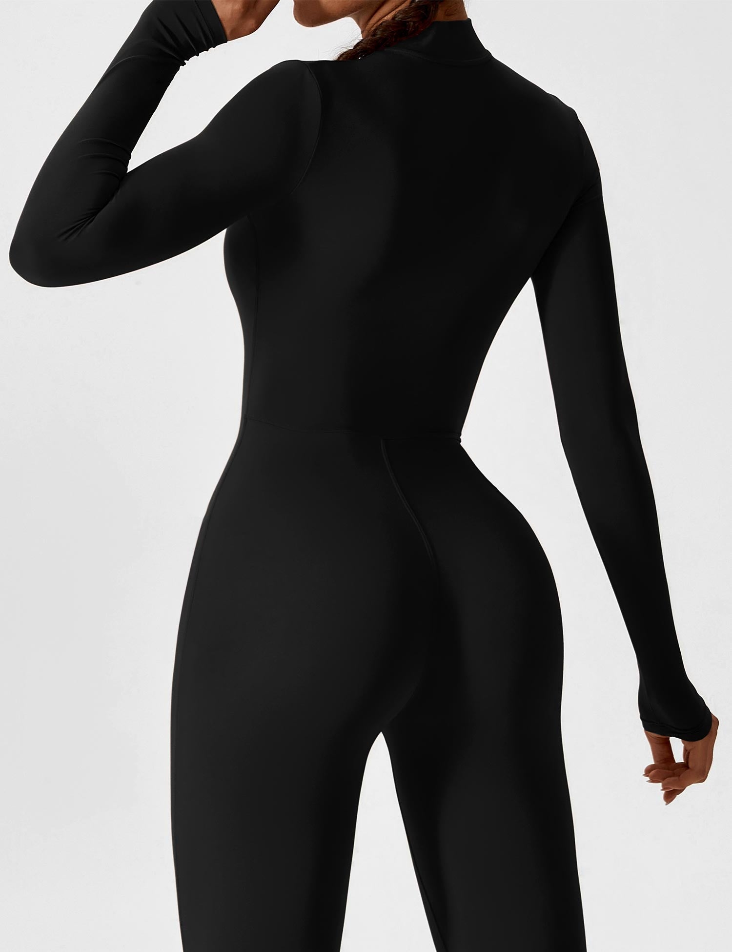 Willow Silk Crepe Long Sleeve Jumpsuit Exclusive Edition Signature Collection