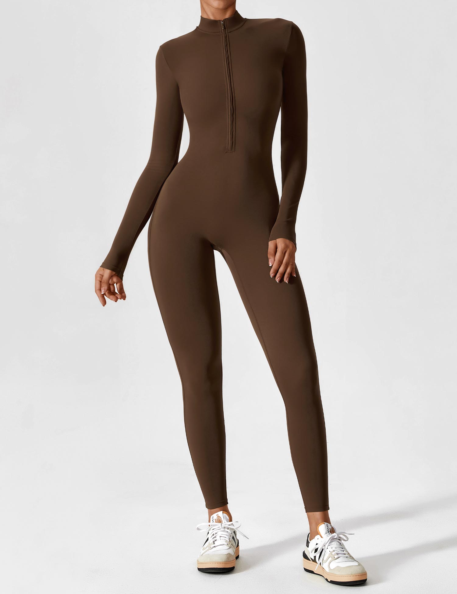 Willow Silk Crepe Long Sleeve Jumpsuit Exclusive Edition Signature Collection