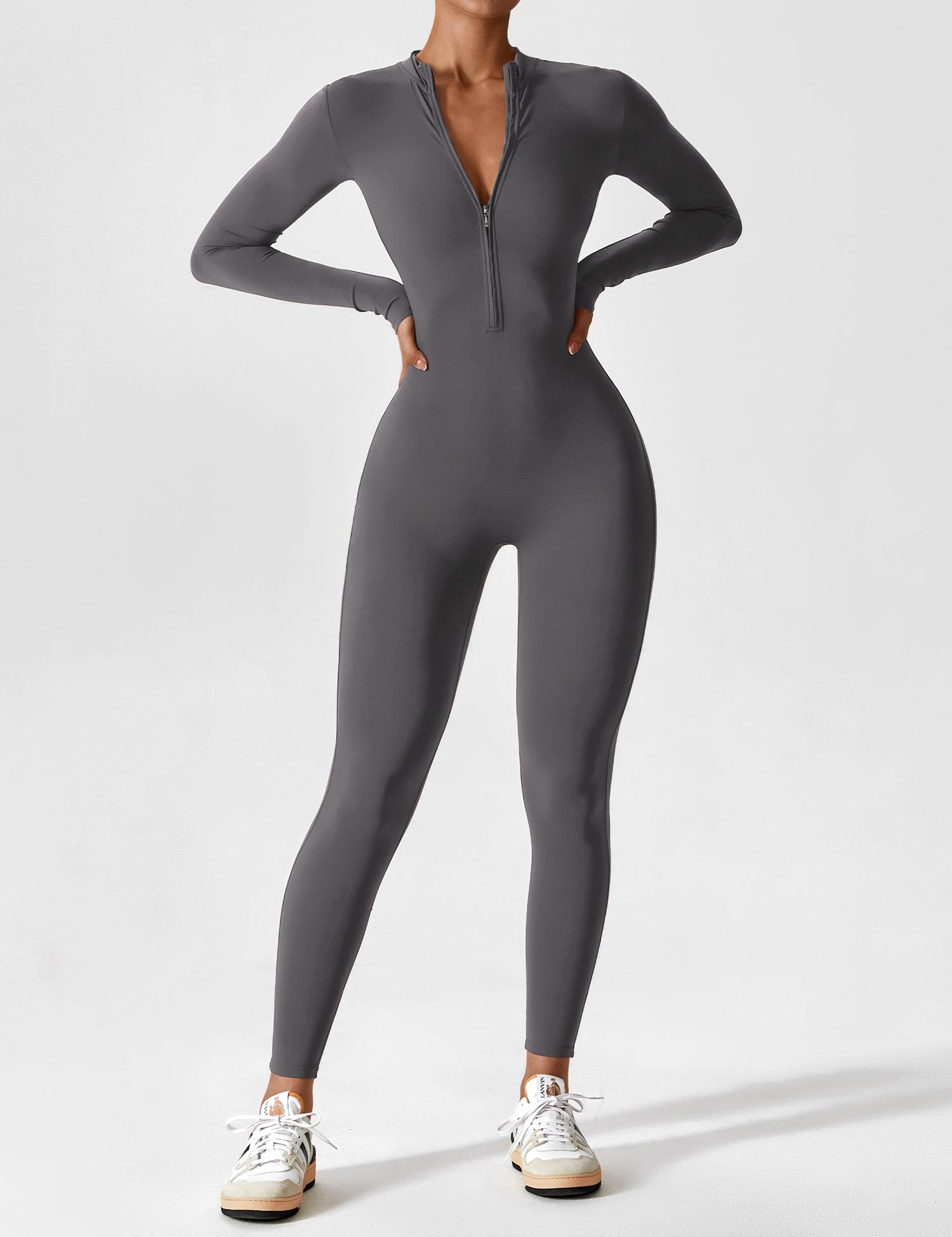 Willow Silk Crepe Long Sleeve Jumpsuit Exclusive Edition Signature Collection