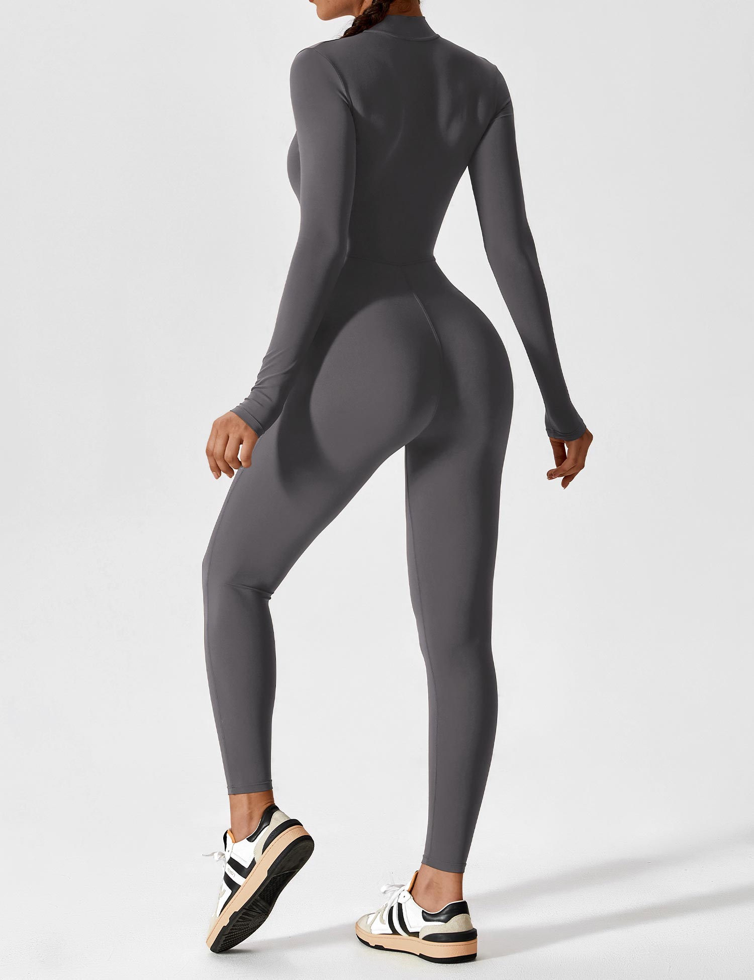Willow Silk Crepe Long Sleeve Jumpsuit Exclusive Edition Signature Collection