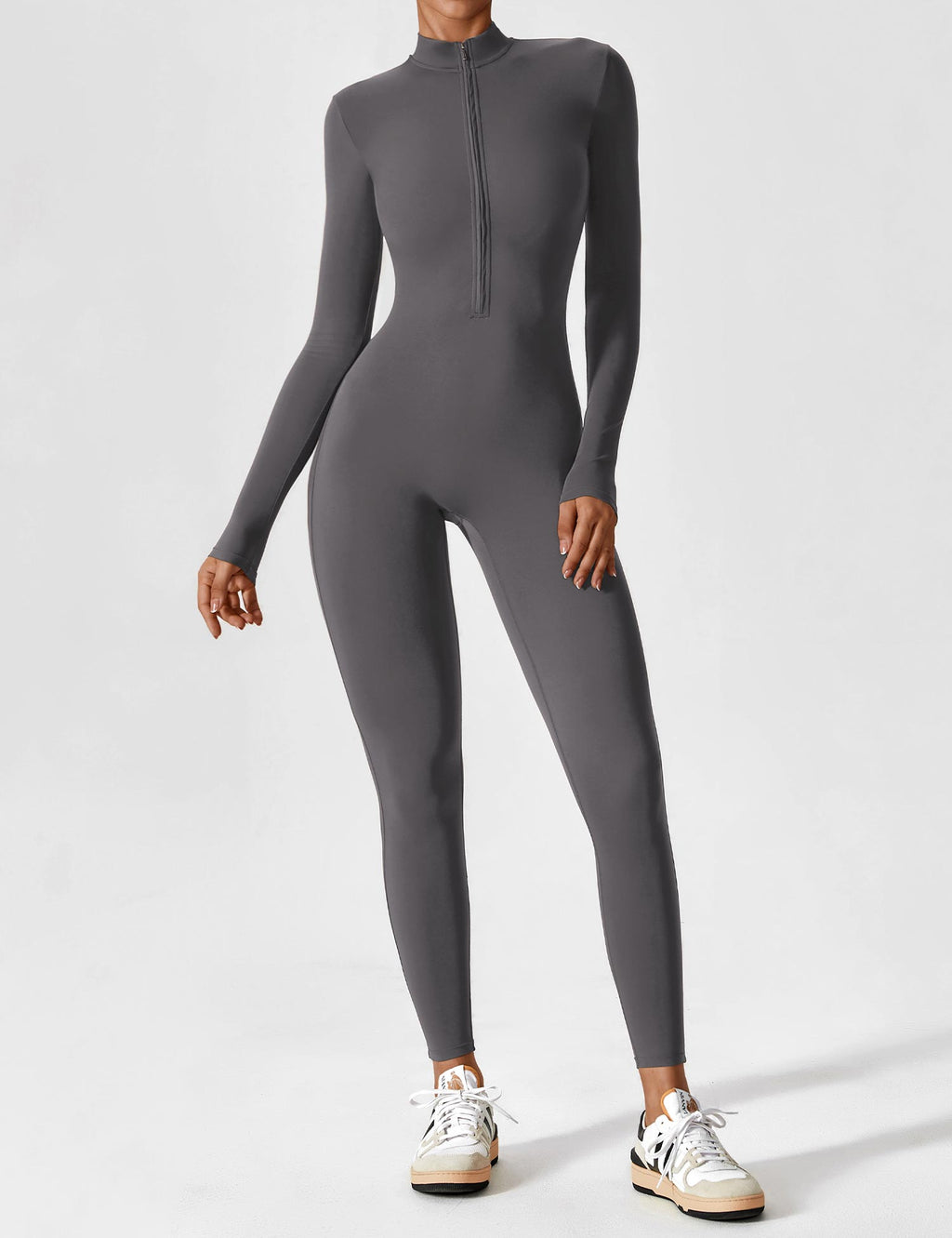 Willow Silk Crepe Long Sleeve Jumpsuit Exclusive Edition Signature Collection