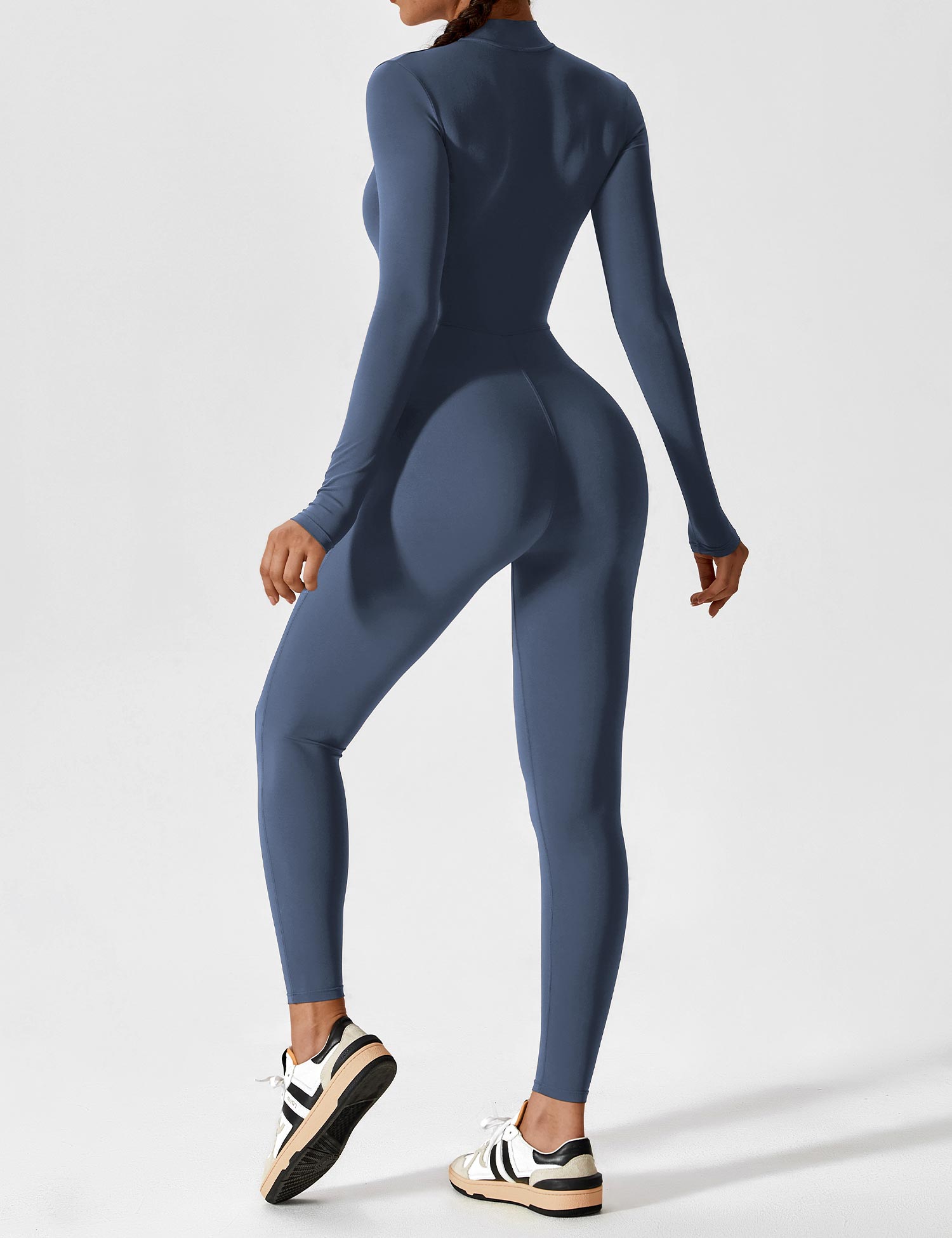 Willow Silk Crepe Long Sleeve Jumpsuit Exclusive Edition Signature Collection
