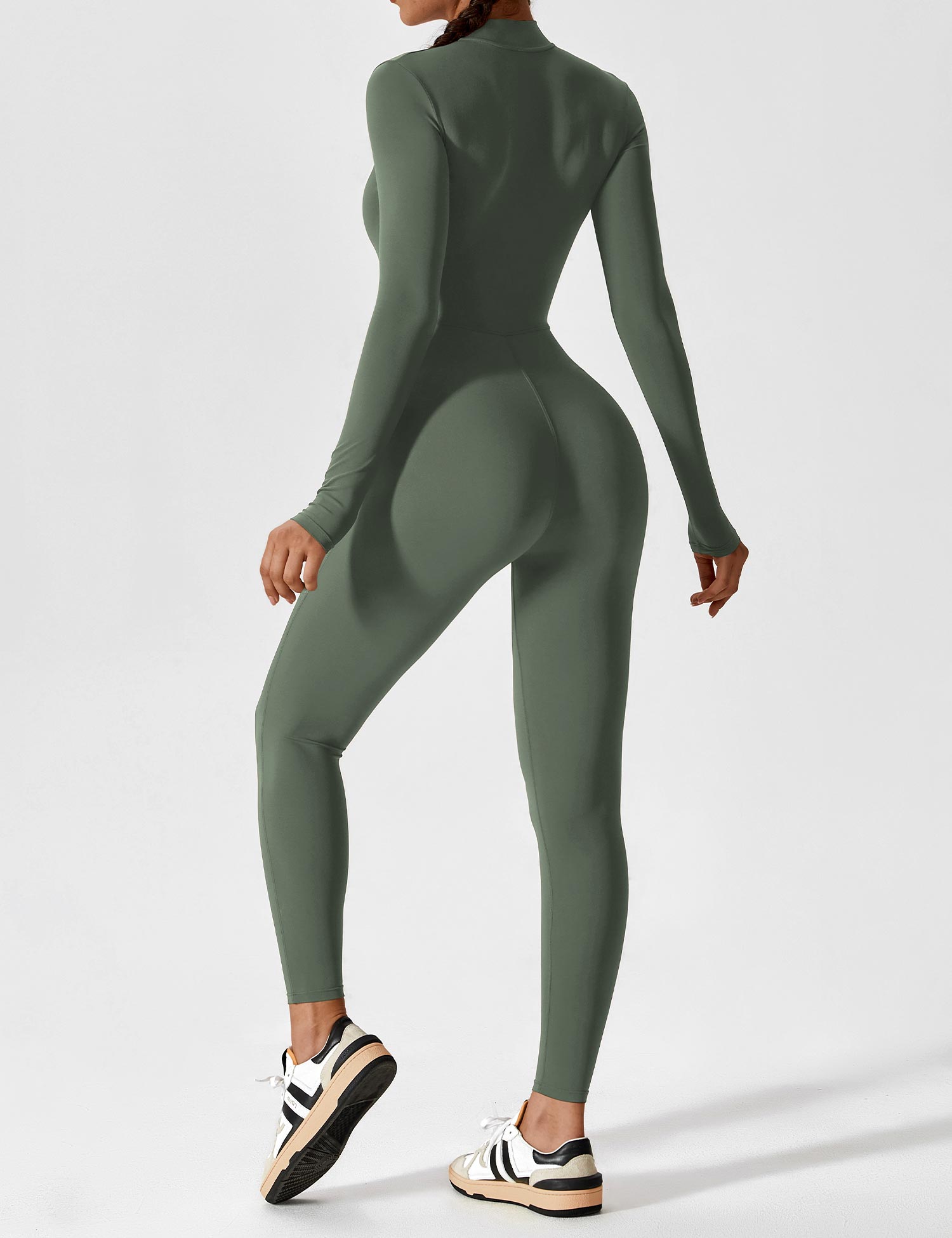 Willow Silk Crepe Long Sleeve Jumpsuit Exclusive Edition Signature Collection