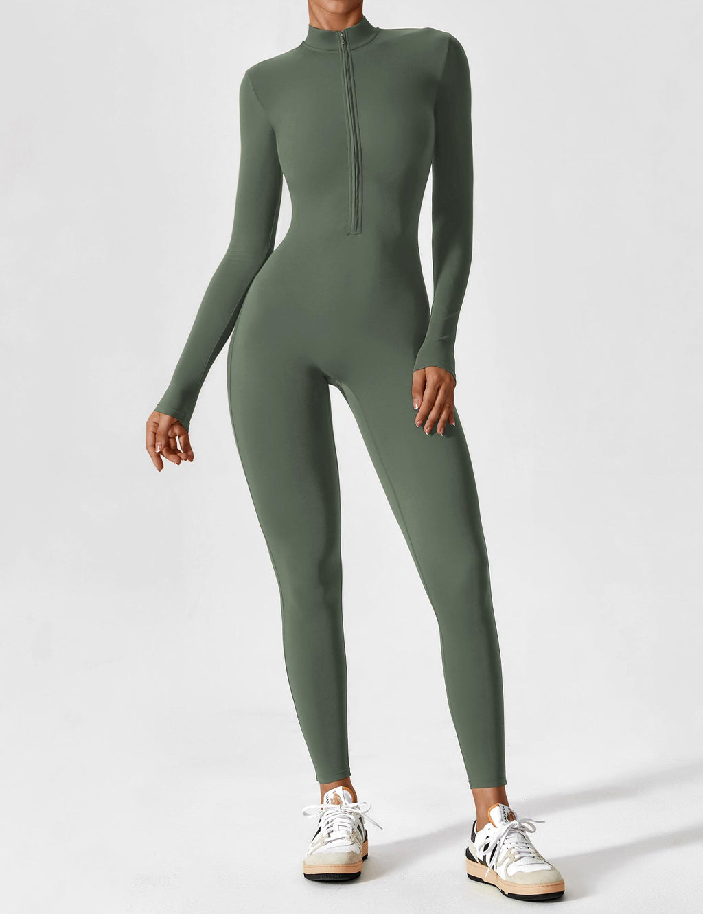 Willow Silk Crepe Long Sleeve Jumpsuit Exclusive Edition Signature Collection