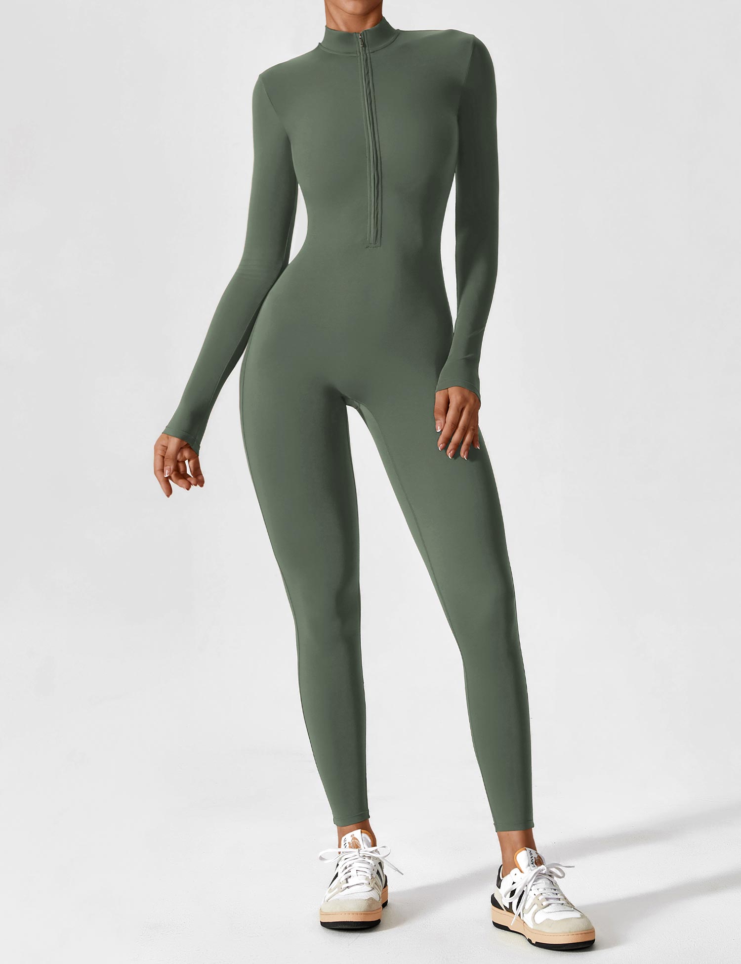 Willow Silk Crepe Long Sleeve Jumpsuit Exclusive Edition Signature Collection