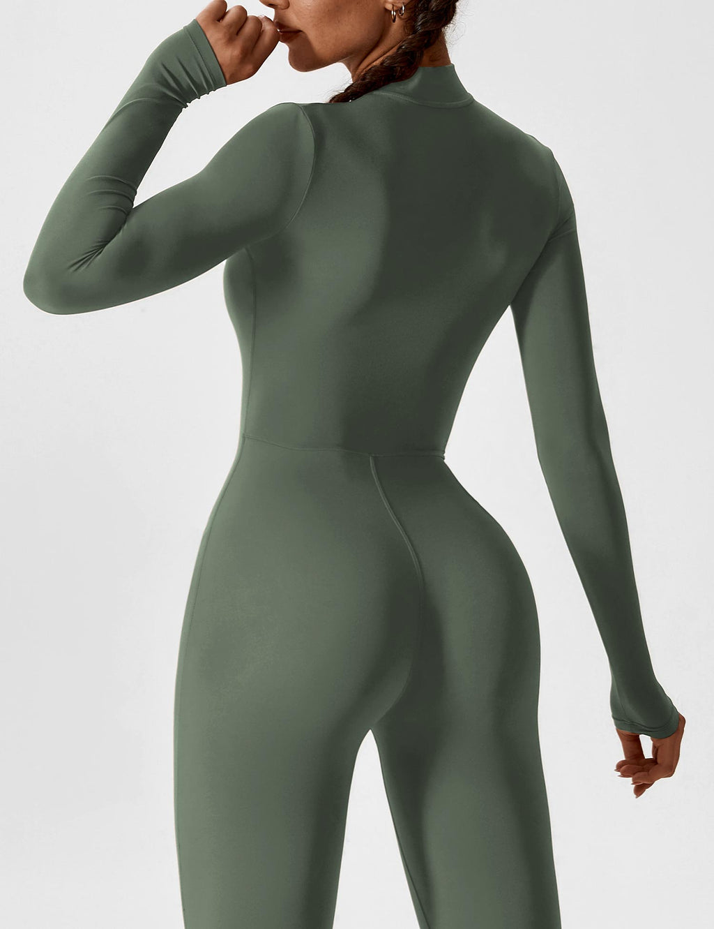 Willow Silk Crepe Long Sleeve Jumpsuit Exclusive Edition Signature Collection