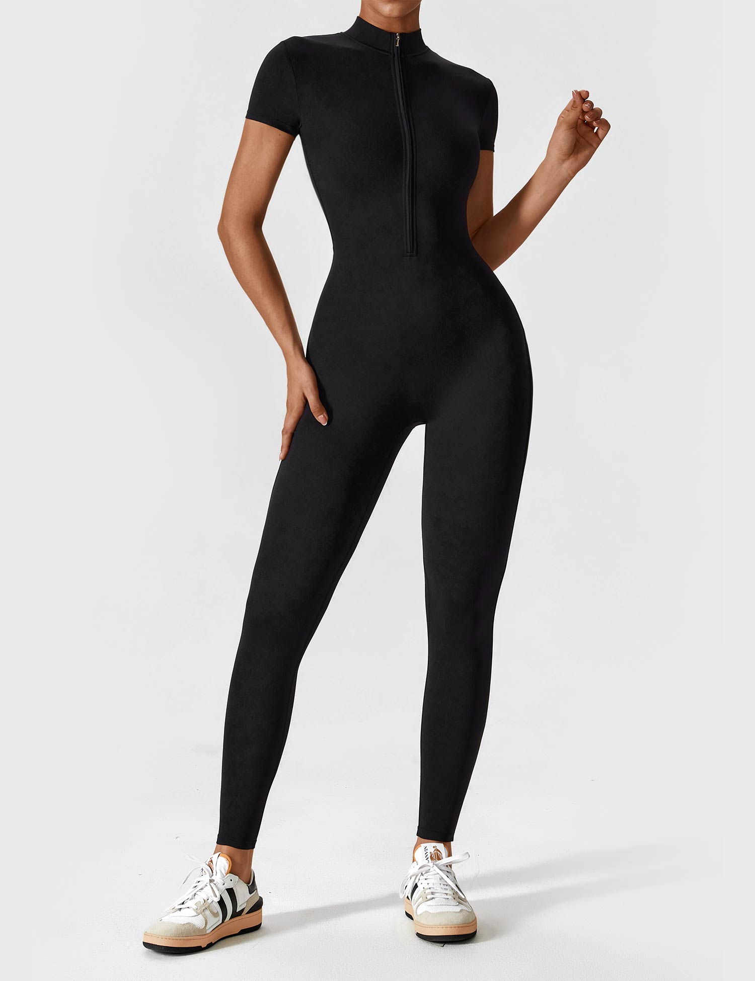 Willow Silk Crepe Long Sleeve Jumpsuit Exclusive Edition Signature Collection